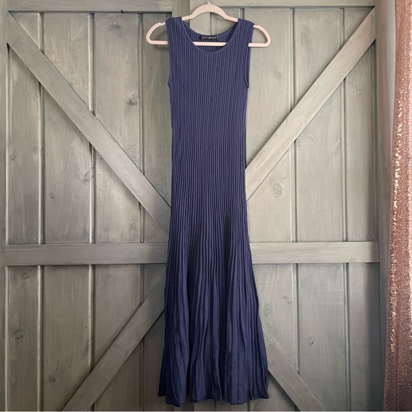 Peruvian Connection Delmara Dress Ultramarine Blue Size XS $349 - Picture 2 of 9